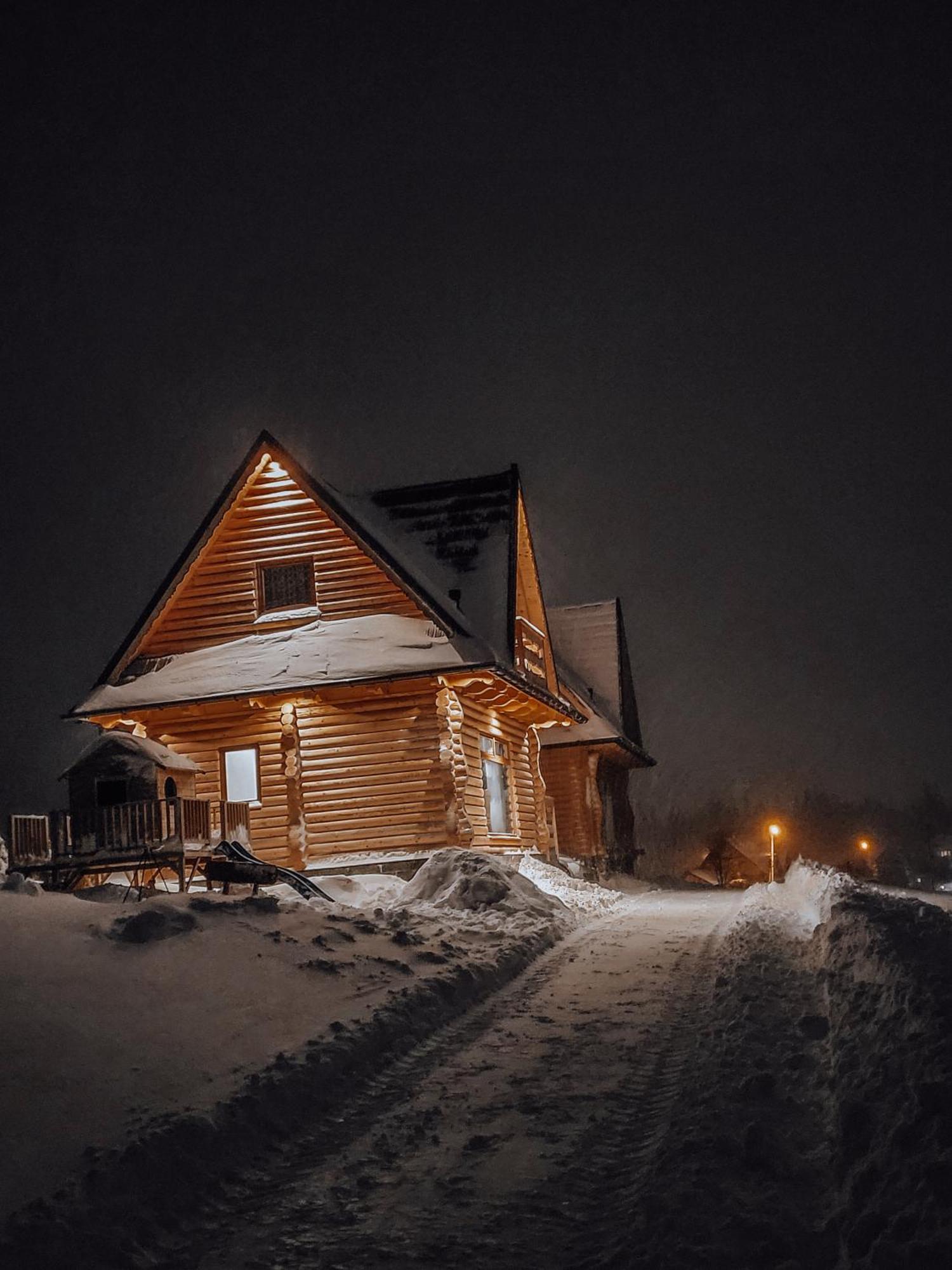 Вилла Domki Na Grapie - Z Widokiem Na Tatry Pyzowka Экстерьер фото