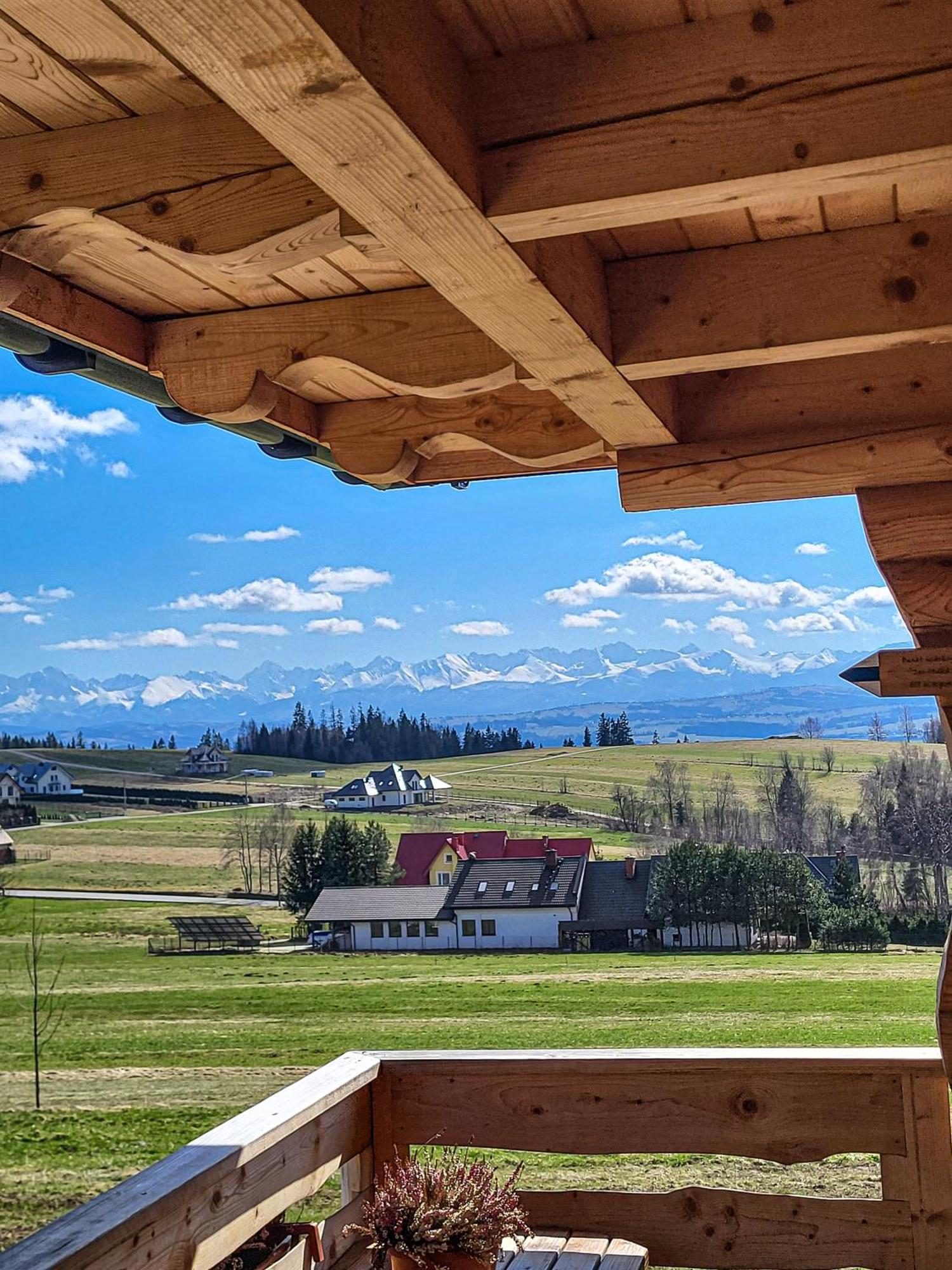 Вилла Domki Na Grapie - Z Widokiem Na Tatry Pyzowka Экстерьер фото